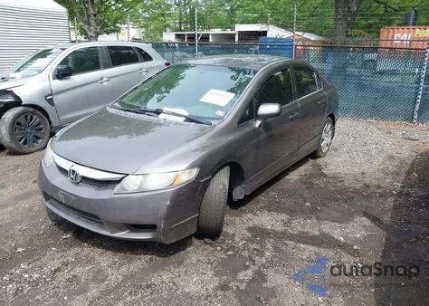 2010 Honda Civic Lx from USA, damaged, VIN 2HGFA1F55AH545416